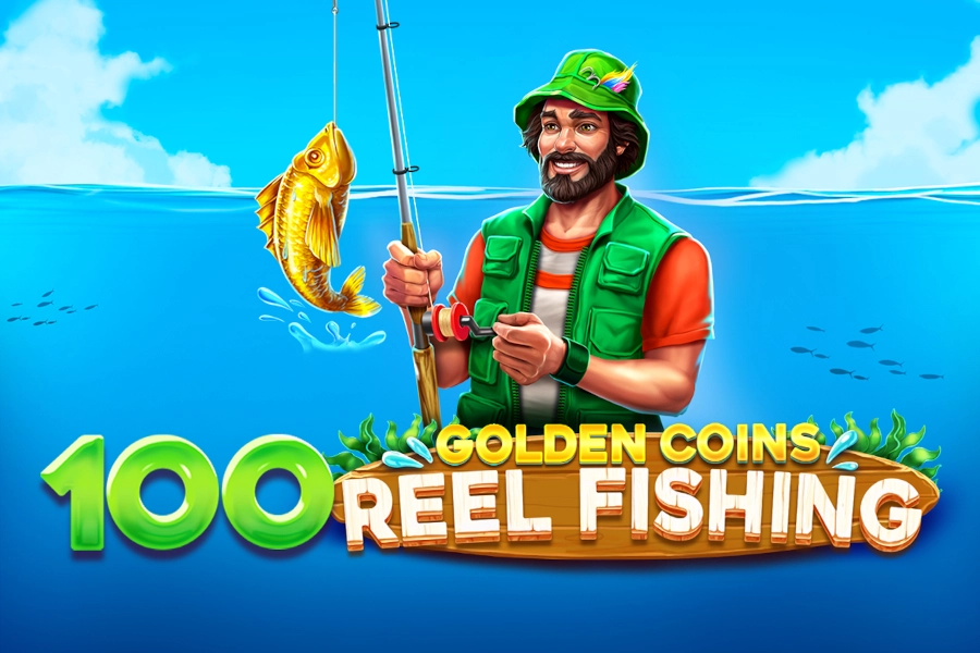 100 Golden Coins: Reel Fishing pokie