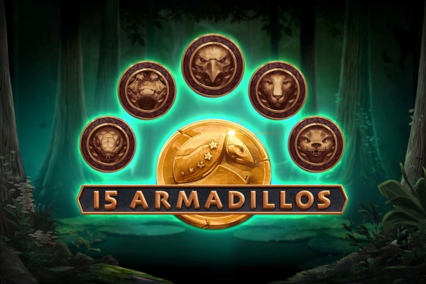 15 Armadillos pokie