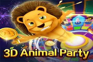 3D Animal Party pokie