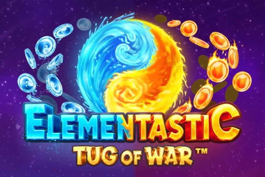 Elementastic Tug of War pokie