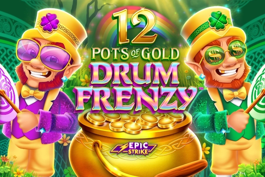 12 Pots of Gold: Drum Frenzy pokie