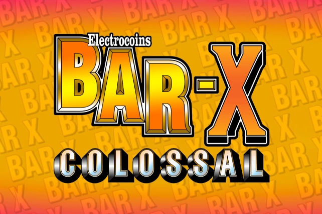 Bar-X Colossal pokie