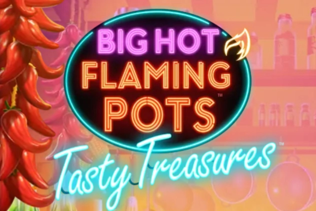 Big Hot Flaming Pots Tasty Treasures pokie