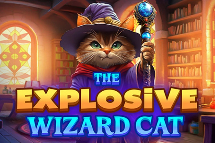 The Explosive Wizard Cat pokie