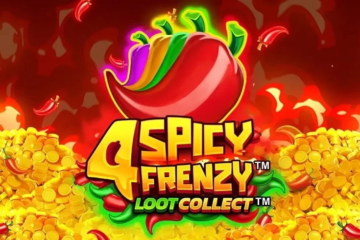 4 Spicy Frenzy Loot Collect pokie