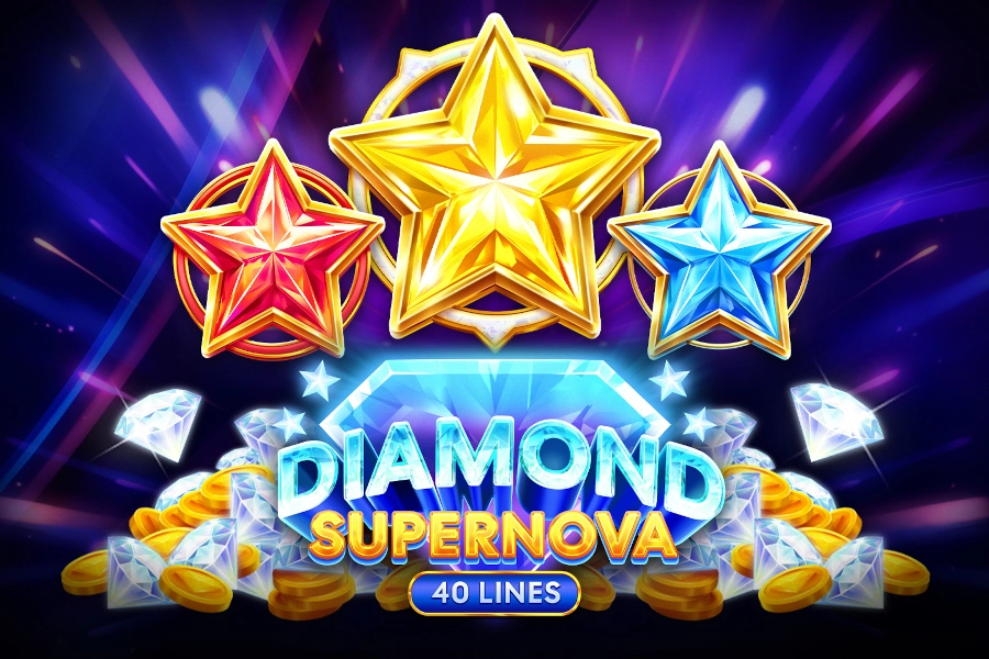 Diamond Supernova 40 pokie