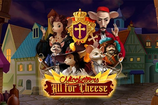 Miceketeers: All for Cheese pokie
