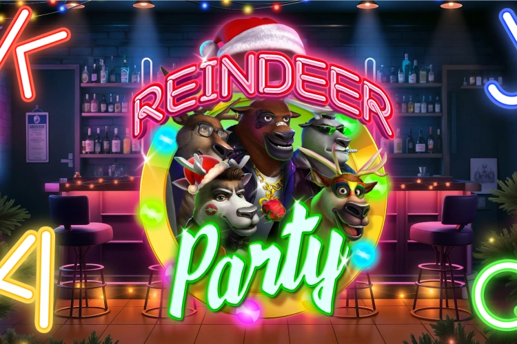 Reindeer Party pokie
