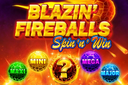 Blazin' Fireballs Spin 'n' Win pokie