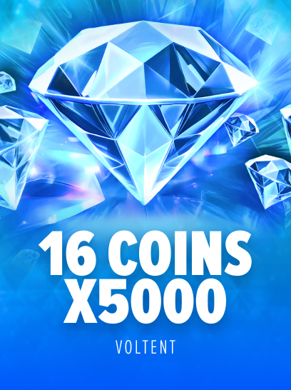 16 Coins x5000 pokie