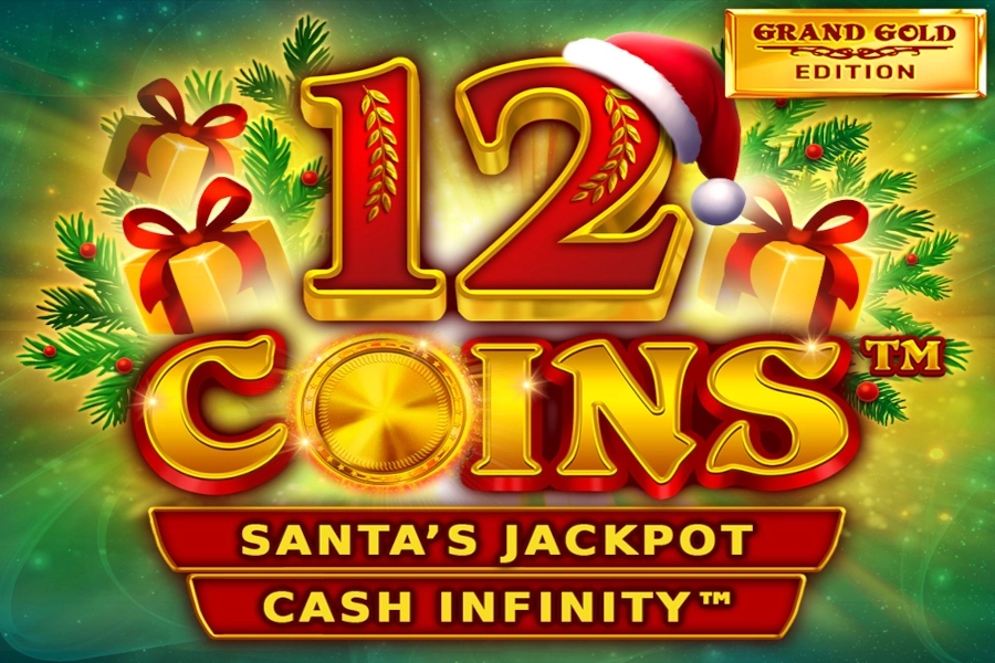 12 Coins Grand Gold Edition Santas Jackpots pokie