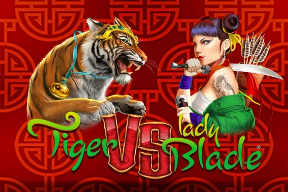Tiger vs Lady Blade pokie